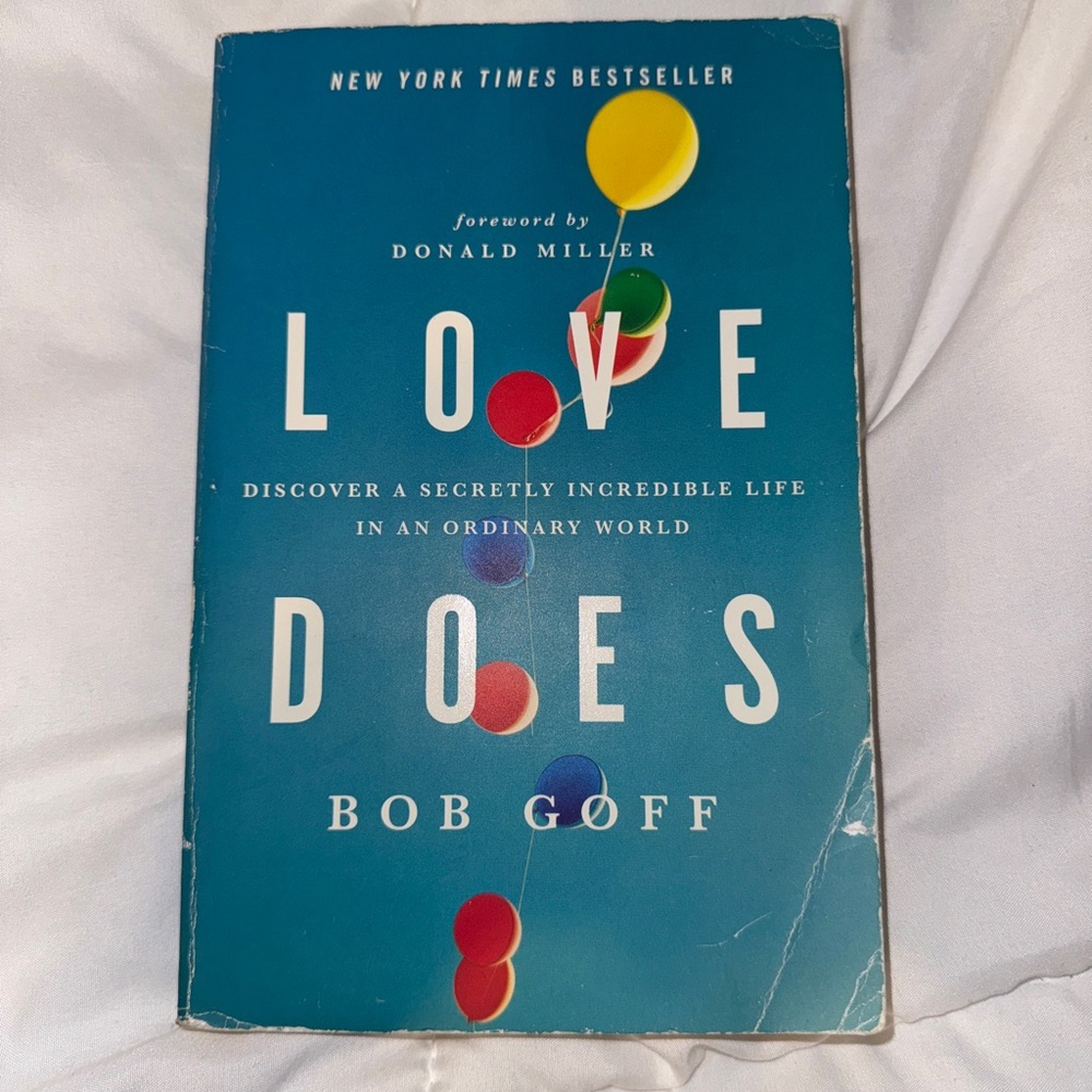 Love Does Book by Bob Goff